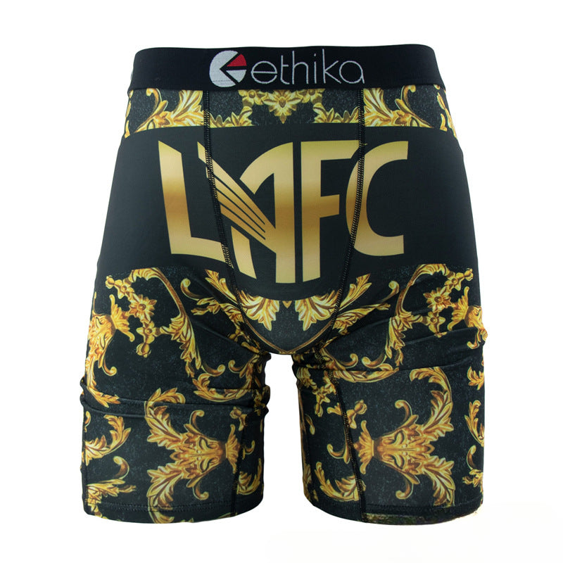 Ethika Boxer Briefs Anti-Wear Sports Fitness Sweat-Absorbing Panties