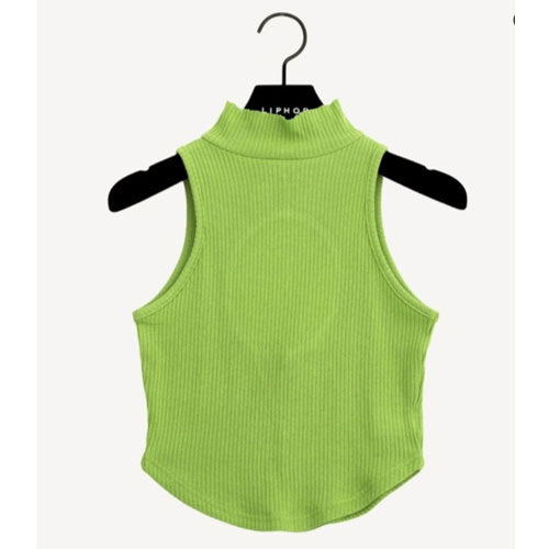 Women Vest Suspenders High Neck Sexy Vest Summer