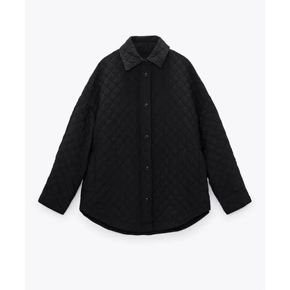 Women Cotton Coat Loose-Fitting Lightweight Thin Short