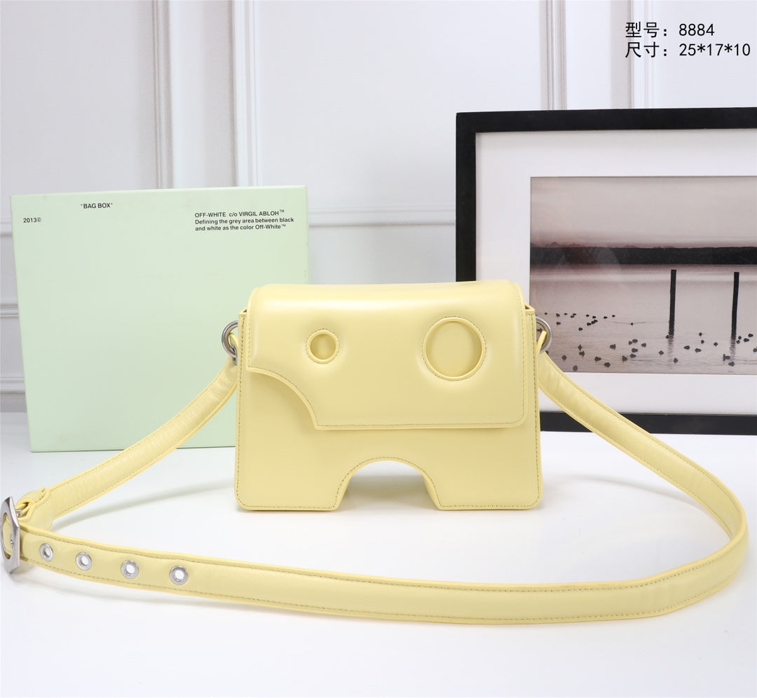 Off White Bag Casual Outdoor Convenient Tote Bag