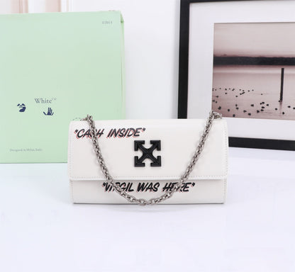 Off White Bag Casual Outdoor Convenient Tote Bag