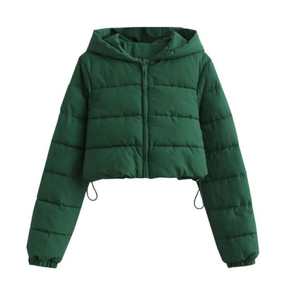 Women Cotton Coat Simple down Jacket