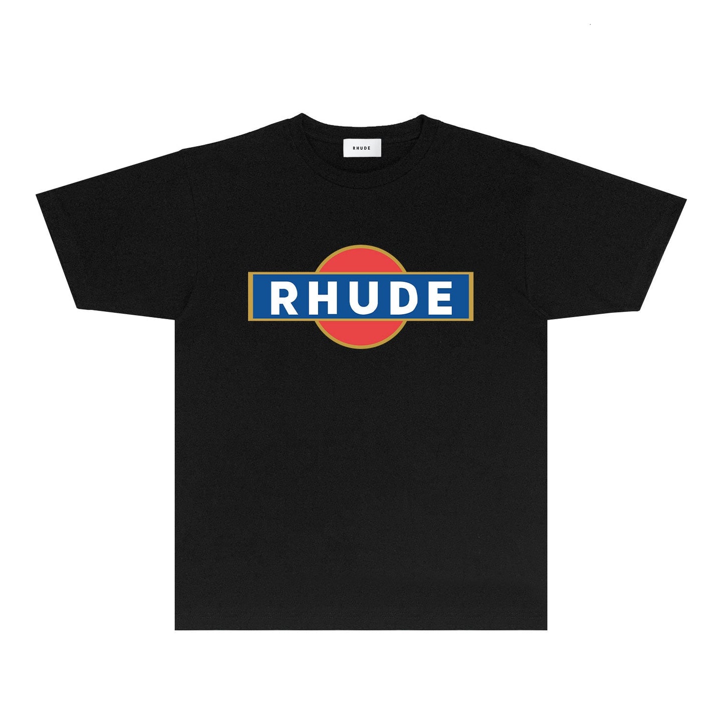 Rhude T Shirts Printed Trendy Pure Cotton