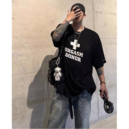 Unisex T-Shirts Grailz Project G/R Old Cross Loose Tee