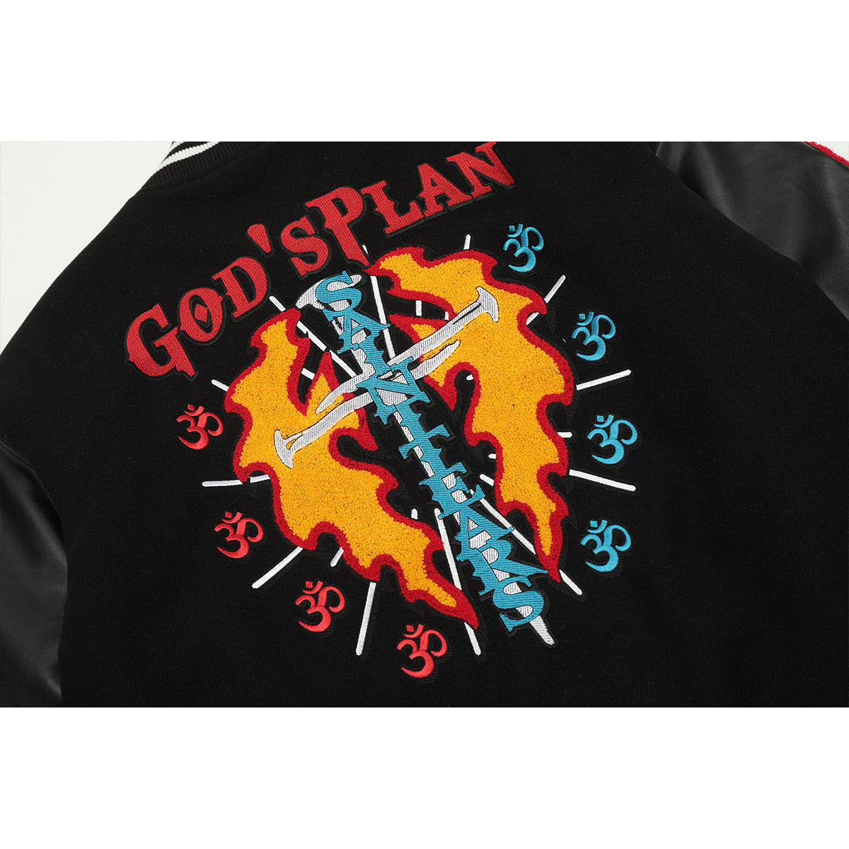 Unisex Baseball Jersey Saint Michael Baseball Jacket