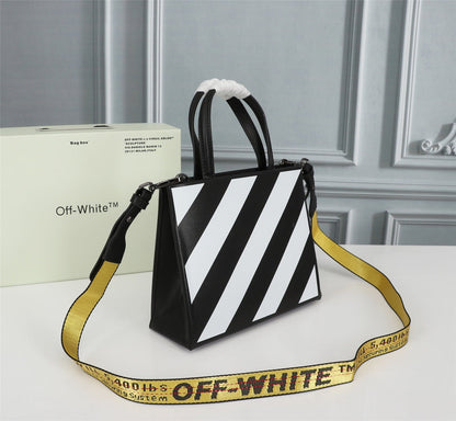 Off White Bag Casual Outdoor Convenient Tote Bag