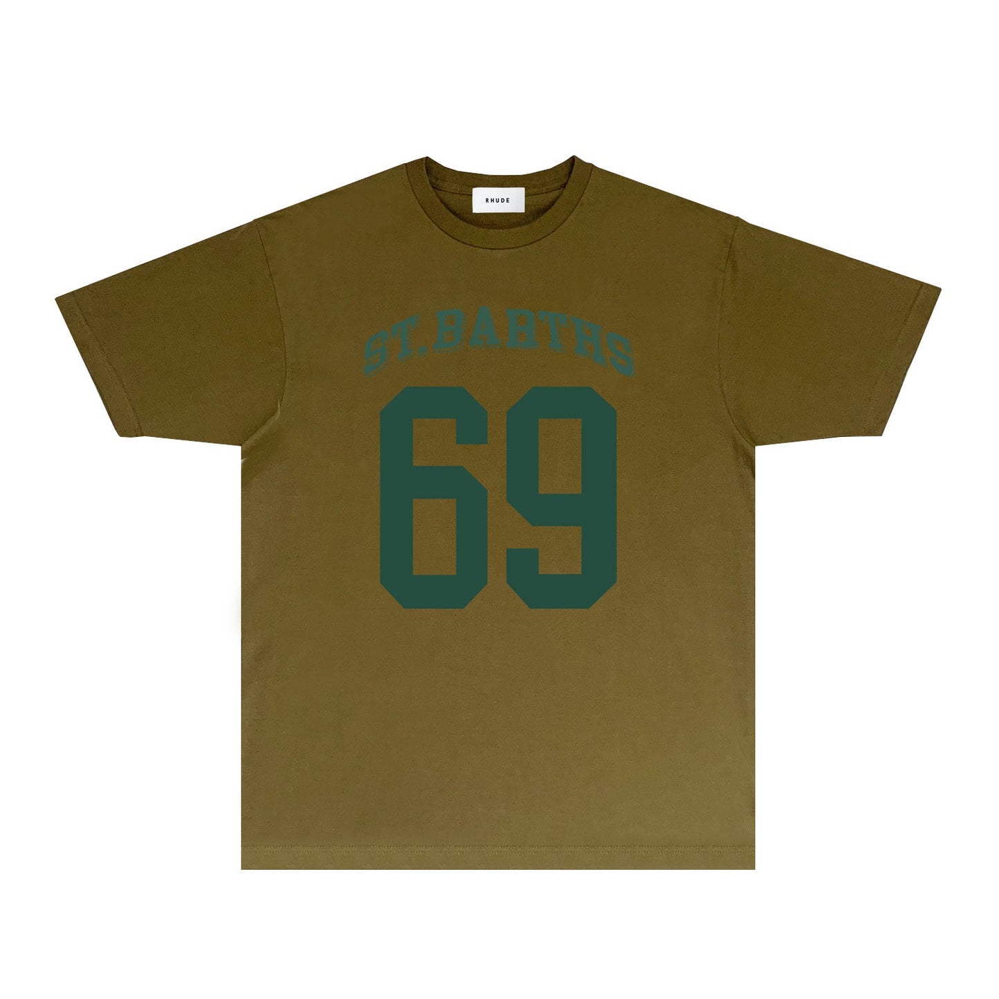 Rhude T Shirts Printed Trendy Pure Cotton