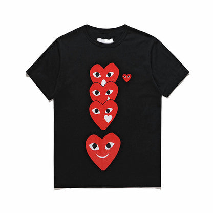 CDG Be Kind T Shirt Short Sleeve T-shirt for Men and Women