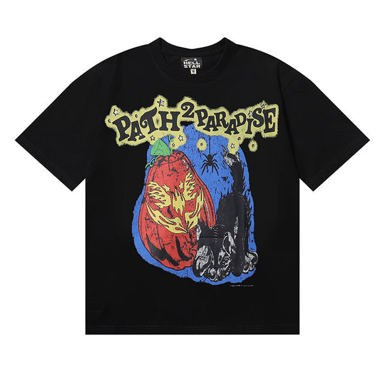 Hellstar T Shirts Retro abstract print