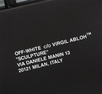 Off White Bag Casual Outdoor Convenient Tote Bag