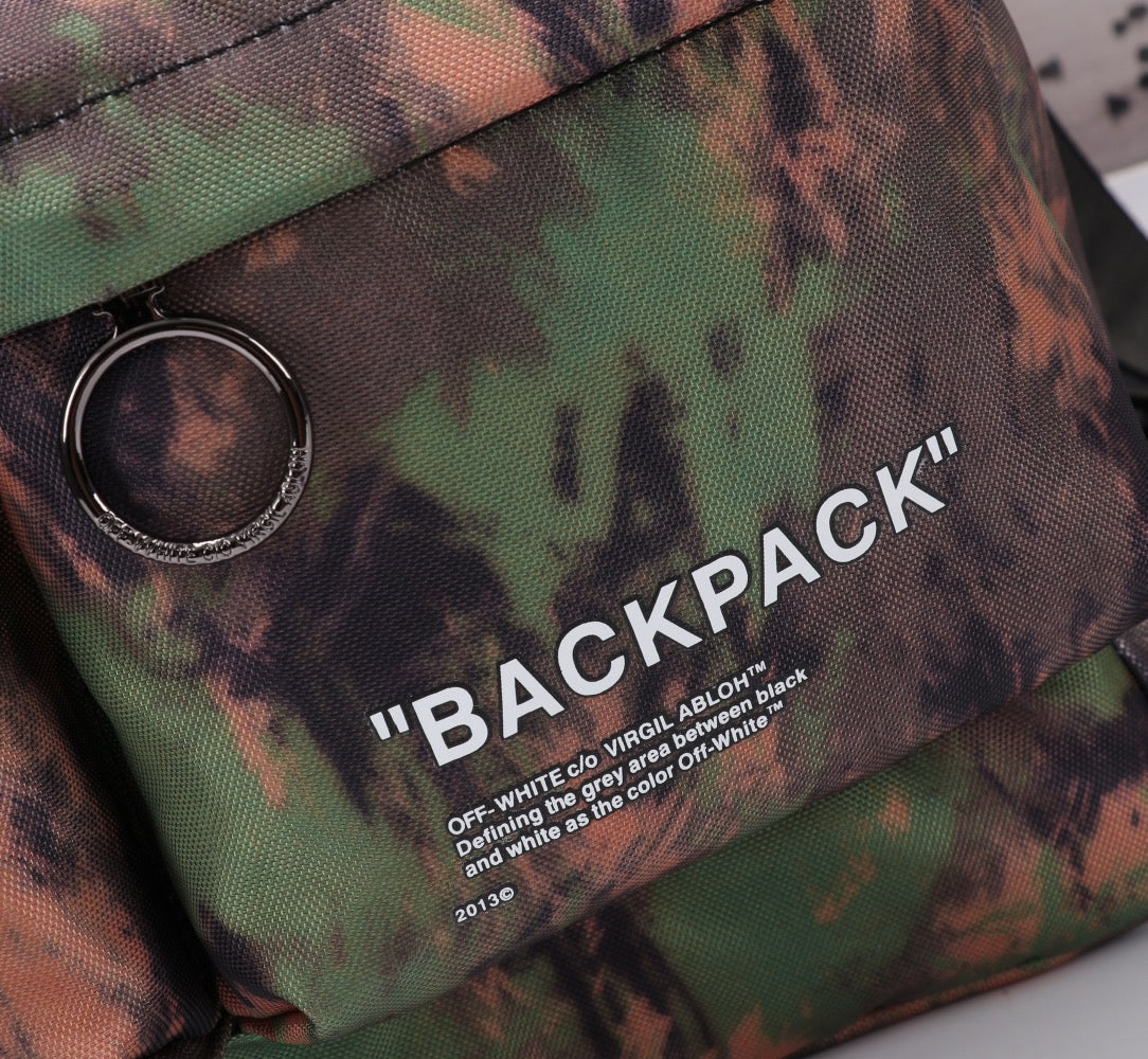 Off White Bag Casual Outdoor Convenient Tote Bag