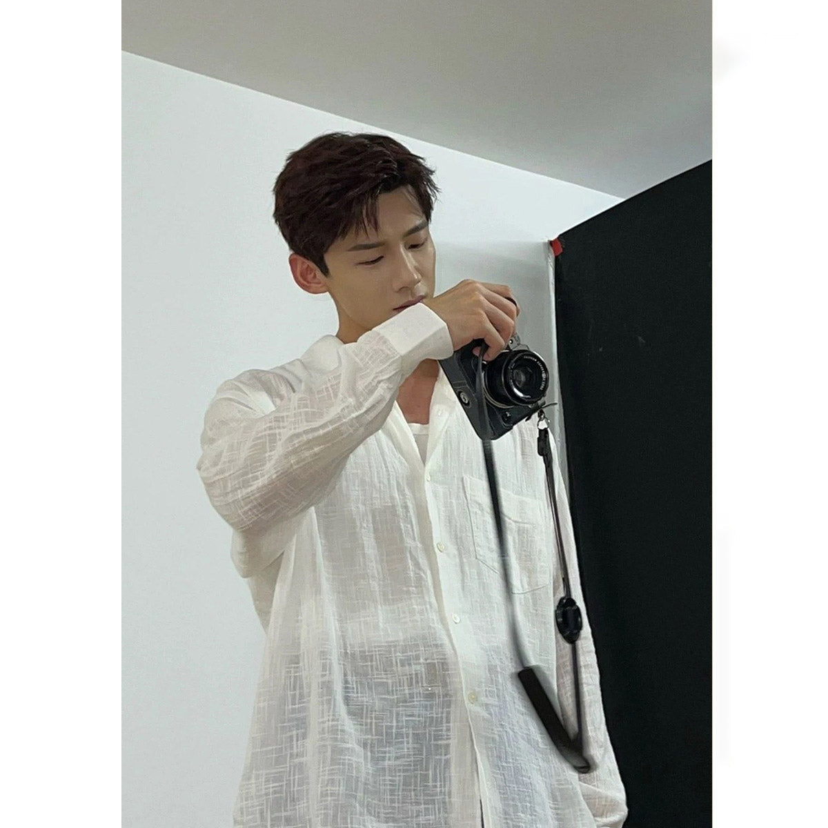 Unisex Shirts Our Legacy Breathable Loose Long Sleeve Shirts
