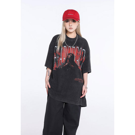 Unisex T-Shirts FOG Vintage Jesus Print T-Shirt