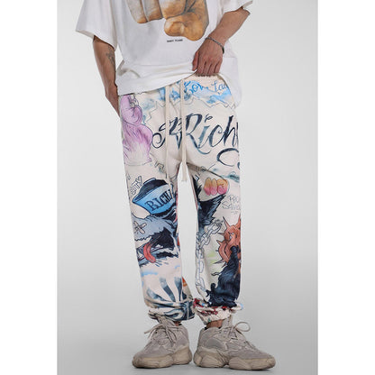Unisex Pants Saint Michael Fashion Loose Pants