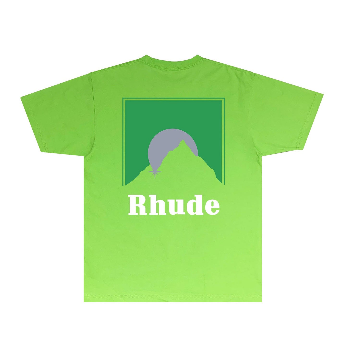 Rhude T Shirts Printed Trendy Pure Cotton