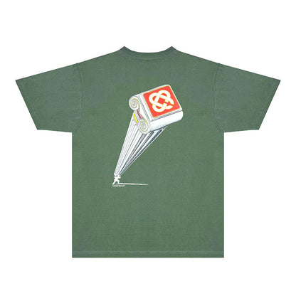 Casablanca T Shirts Fashion Print Street
