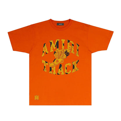 Amiri T Shirts Printed Trendy Pure Cotton