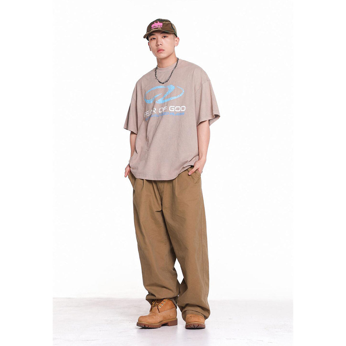 Unisex T-Shirts FOG Old Logo Loose T-Shirts
