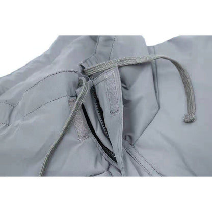 Unisex Coat FOG Reflective Winter Warm Loose Jacket