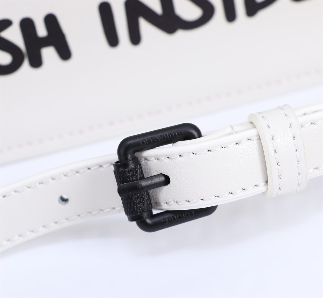 Off White Bag Casual Outdoor Convenient Tote Bag