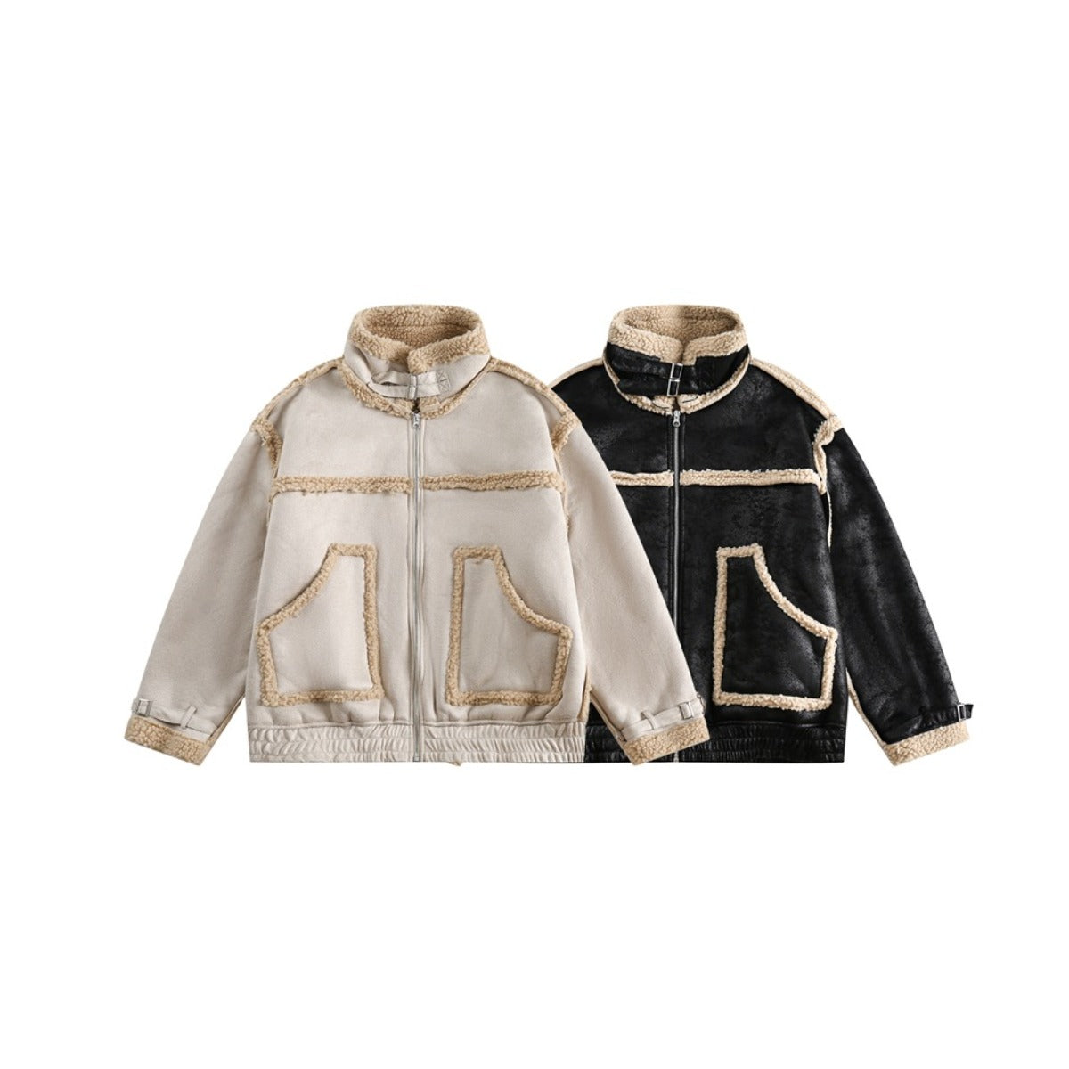Unisex Coat Winter Thick Cotton Clothing Men and Women