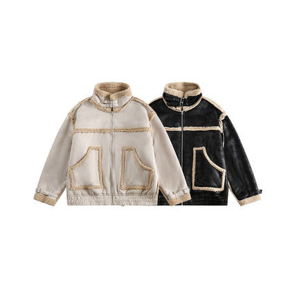 Unisex Coat Winter Thick Cotton Clothing Men and Women