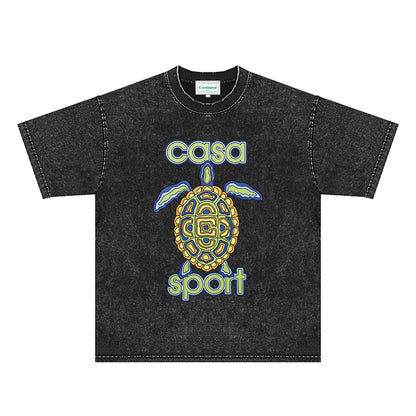 Casablanca Distressed T-Shirt