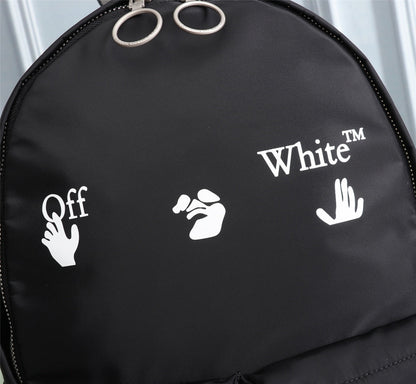 Off White Bag Casual Outdoor Convenient Tote Bag