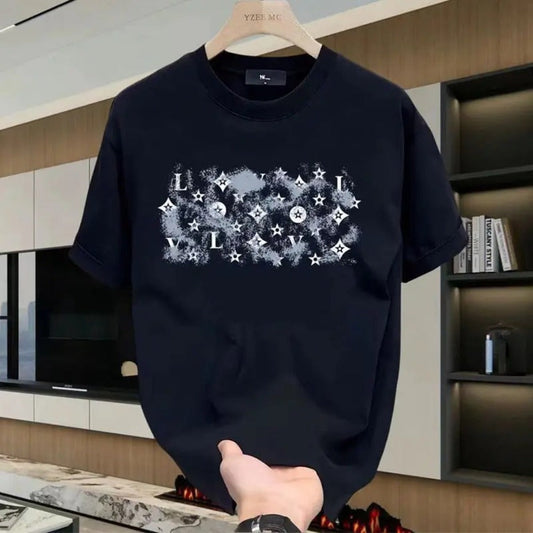 Summer Men Short Sleeve Tshirts Hip Hop People Shadow