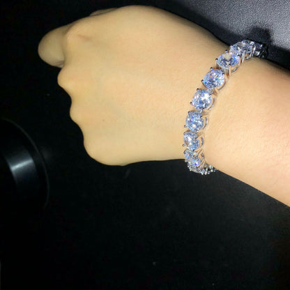 Bracelet Tennis Chain Zircon Coarse Bracelet