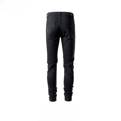 MIJKO Men's Vintage Pants MIJKO Men's Women's Spring and Summer Urban High Street Pants Jeans