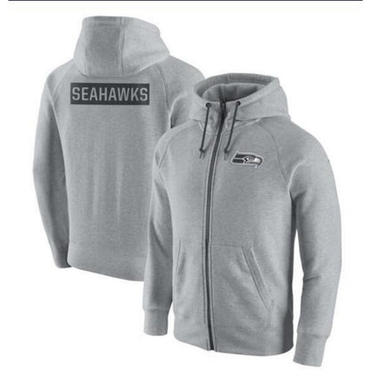 NFL Hoodie Cardigan Zip Hooded Sweater Men's Sports NFL Football