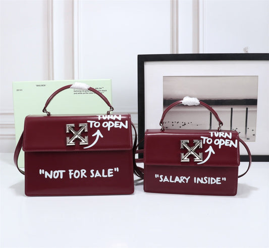 Off White Bag Casual Outdoor Convenient Tote Bag