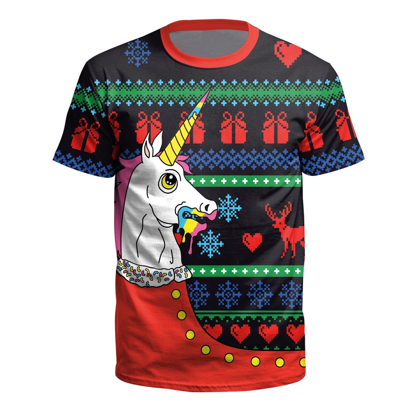 Ugly Christmas Sweater Youth's Short-Sleeved T-shirt