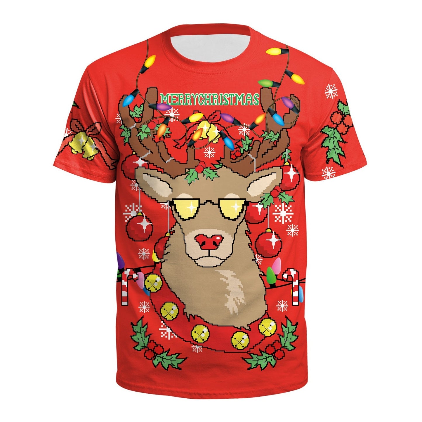 Ugly Christmas Sweater Youth's Short-Sleeved T-shirt