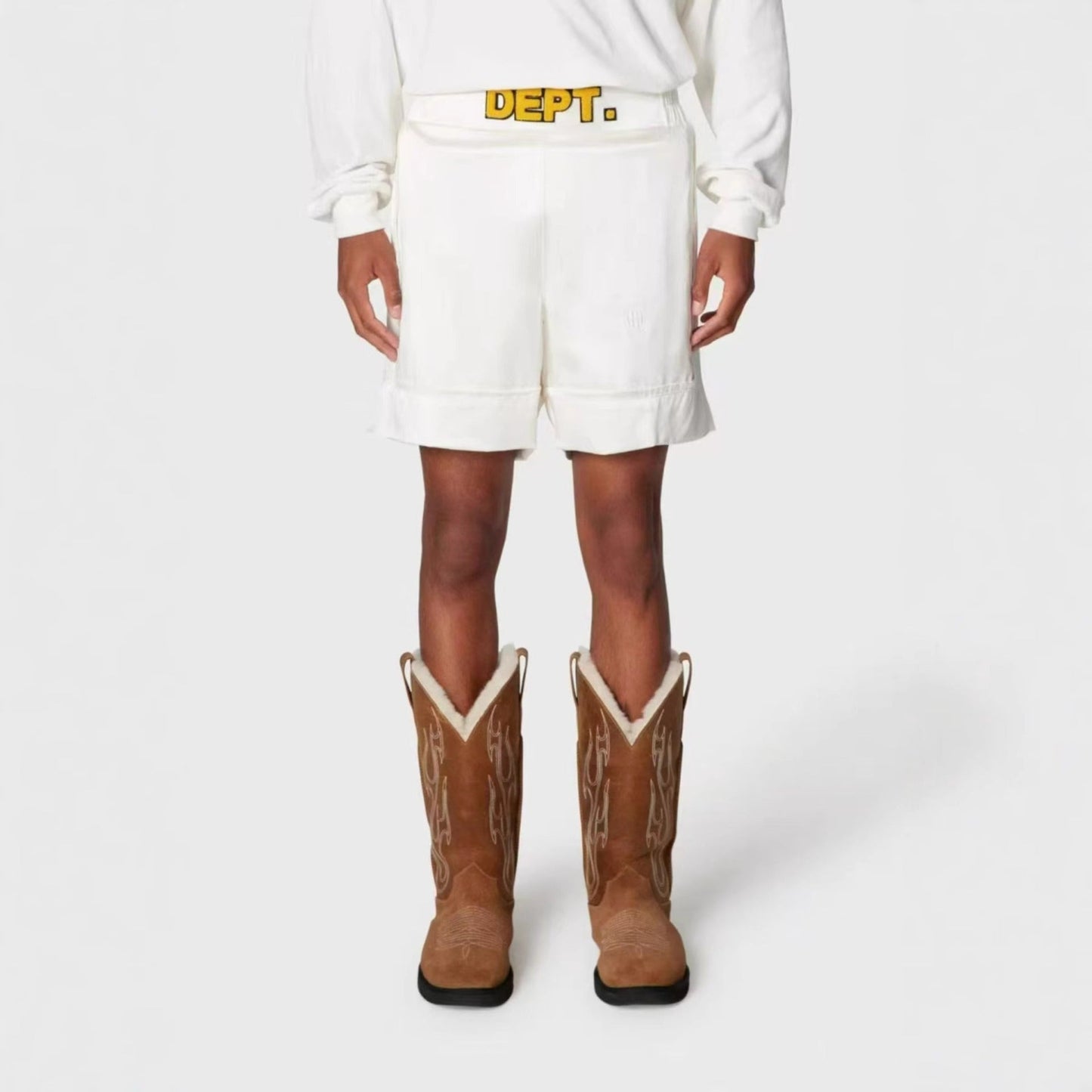 Gallery Dept Shorts Letter Towel Embroidered Casual Shorts