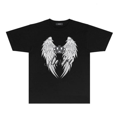Amiri T Shirts Printed Trendy Pure Cotton