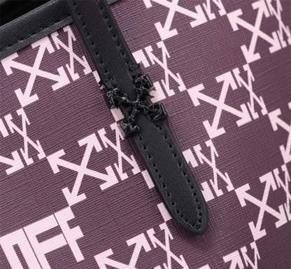 Off White Bag Casual Outdoor Convenient Tote Bag