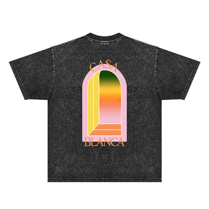 Casablanca Distressed T-Shirt