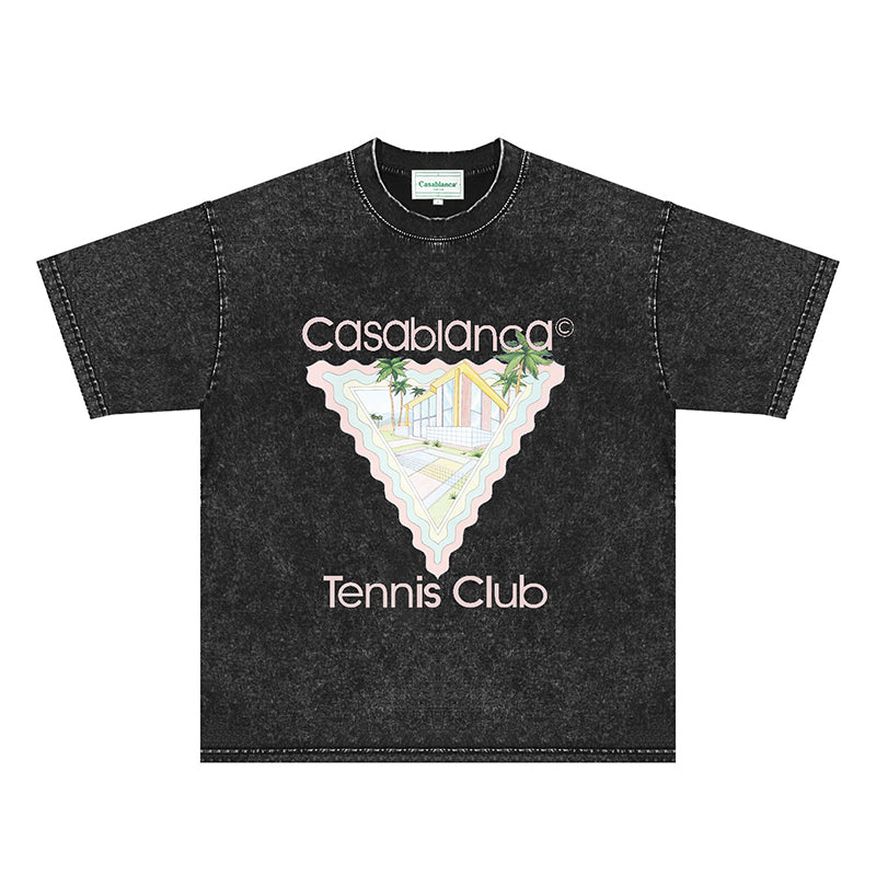 Casablanca Distressed T-Shirt