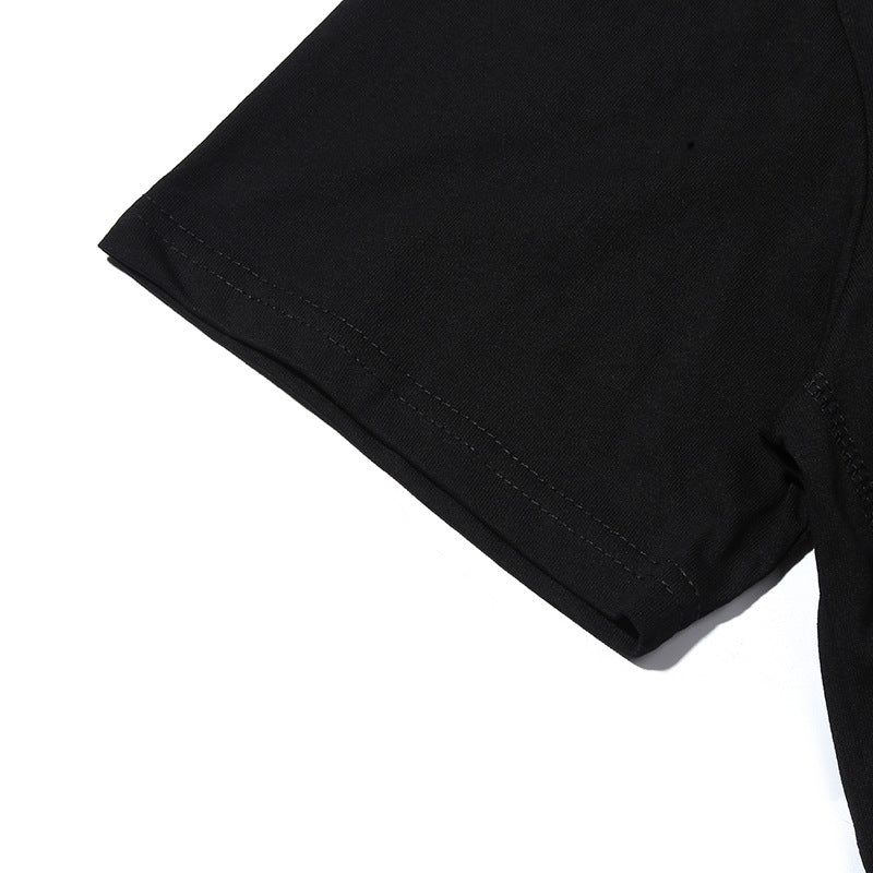 Vlone T Shirts V Printed Short Sleeve T-shirt Men and Women Loose High Street Half Sleeve
