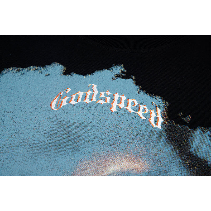 Godspeed T-Shirt Retro Fantasy Pattern