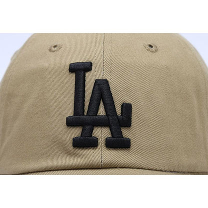 Dodgers and Yankees Baseball Cap 47brand Baseball Cap Female Khaki Casual Embroidered Peaked Cap Cap Male