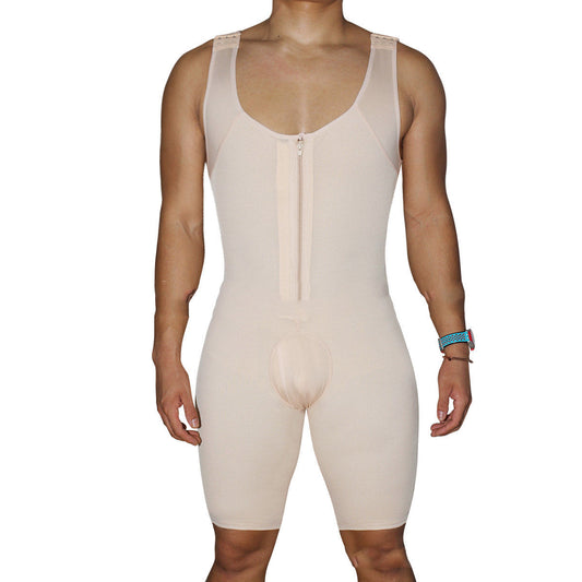 One-Piece Waist Slimming and Hip Lifting Tight Body Shaping Underwear Men's Body Shapers