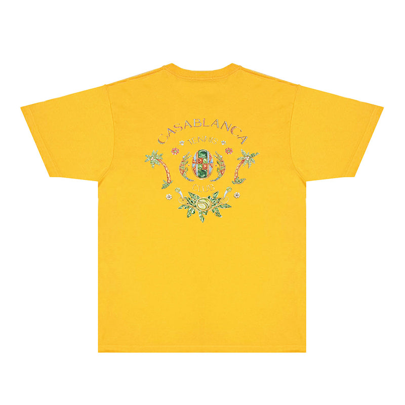 Casablanca T Shirts Fashion Print Street