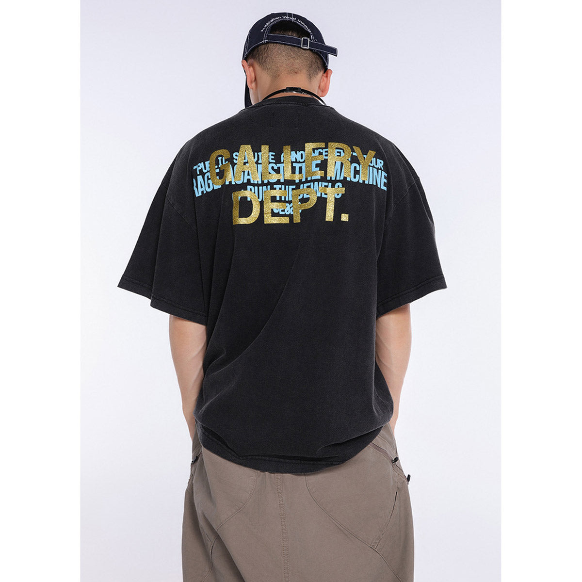 Unisex T-Shirts Vintage GALLERYDEPT Loose Fashion Tee