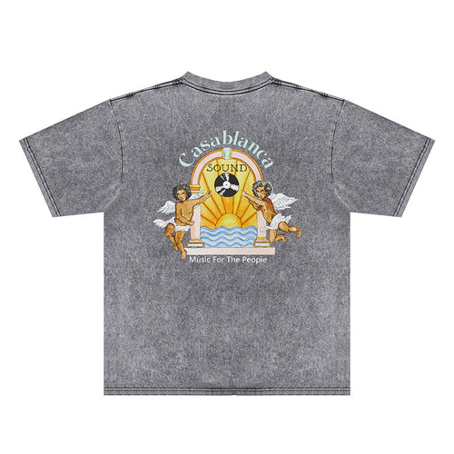 Casablanca Distressed T-Shirt