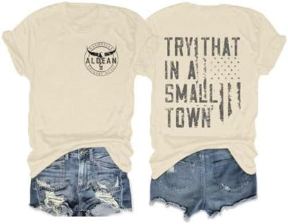 Pairxily Womens Oversized Graphic Country Concert Tees