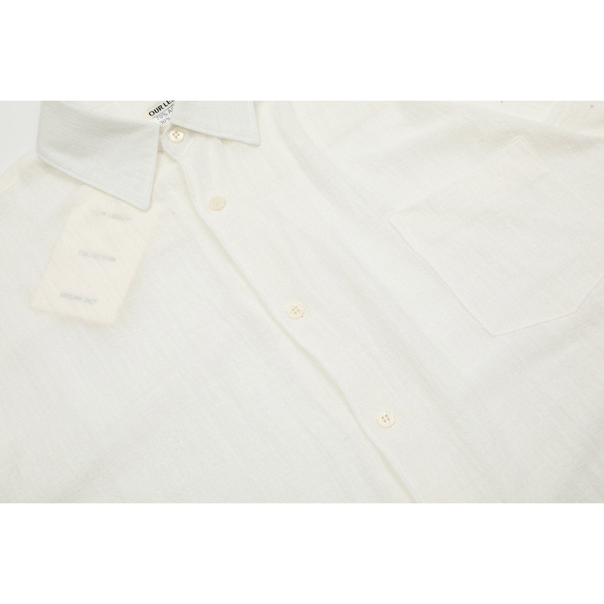 Unisex Shirts Our Legacy Breathable Loose Long Sleeve Shirts