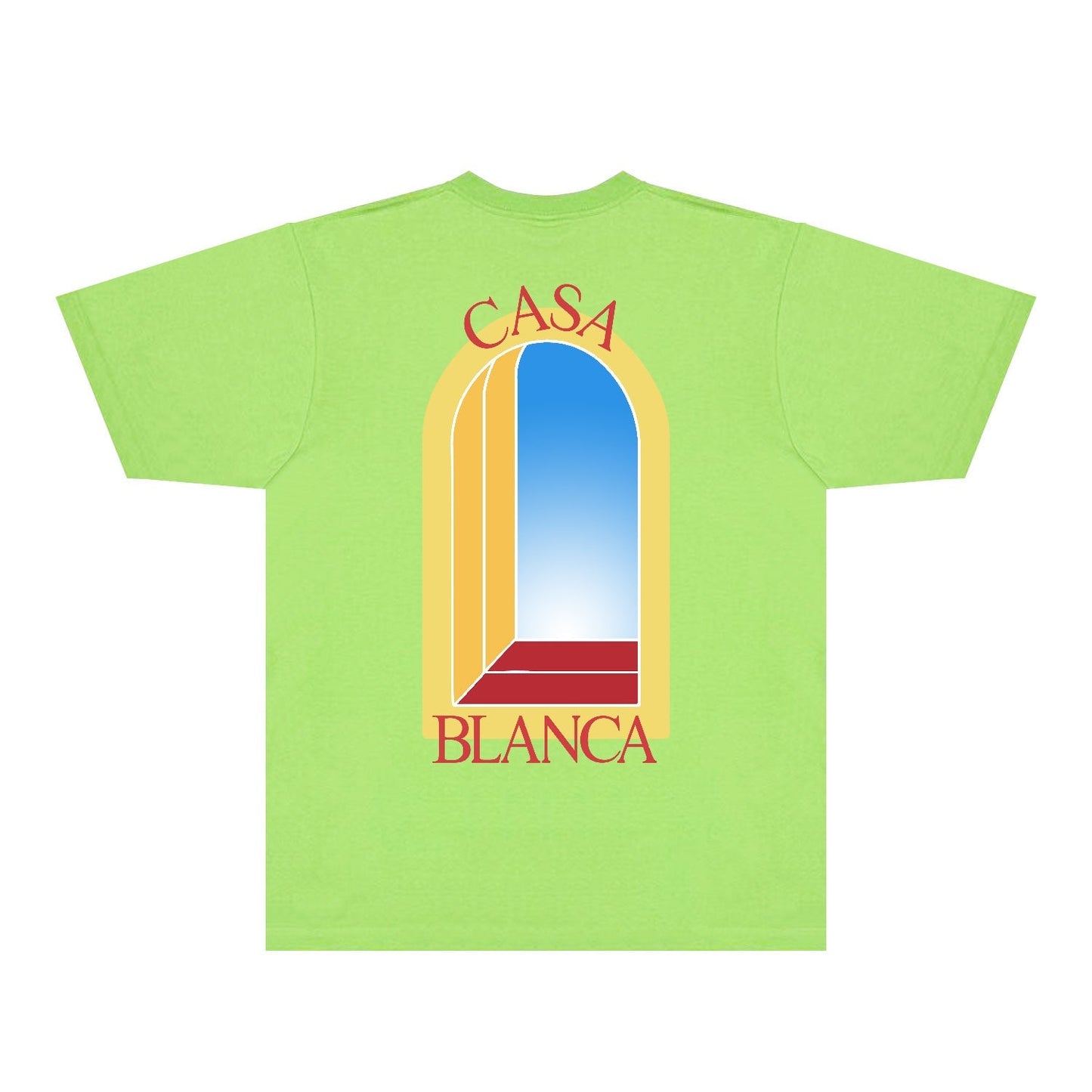 Casablanca T Shirts Fashion Print Street